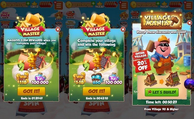 App nhận spin Coin Master cho Android