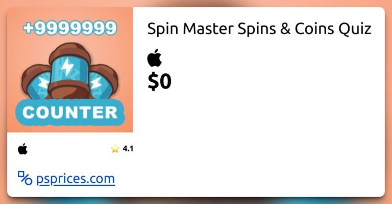 App nhận spin Coin Master cho IOS