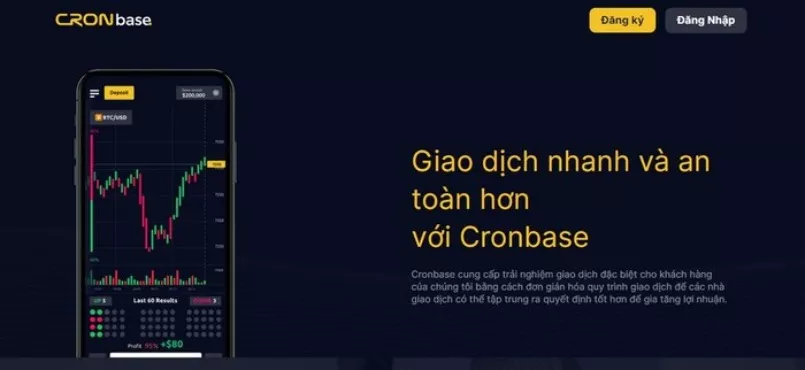 Cronbase là gì? Hướng dẫn kiếm tiền trên sàn Cronbase